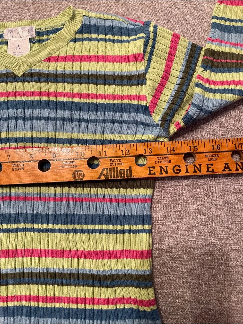 The Childrens Place ribbed neck